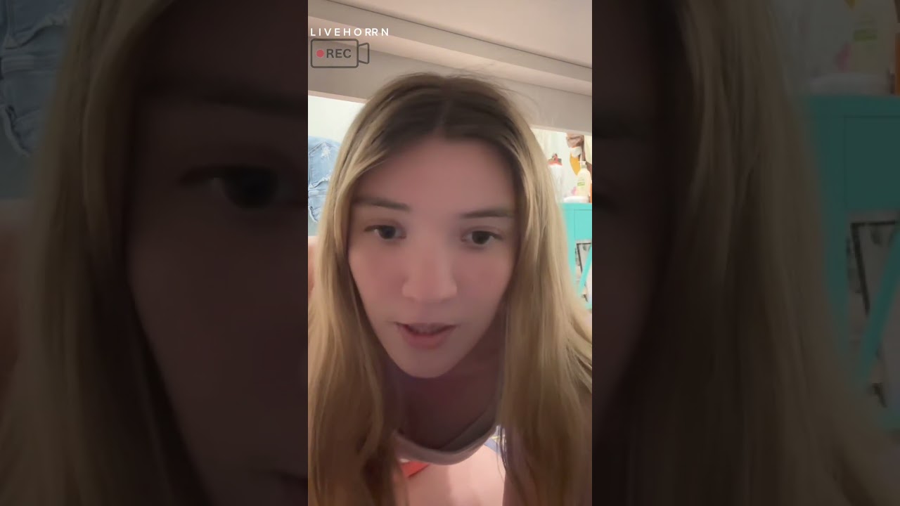 L I V E H O RR N |periscope girl|💝❤️милая и красивая девушка