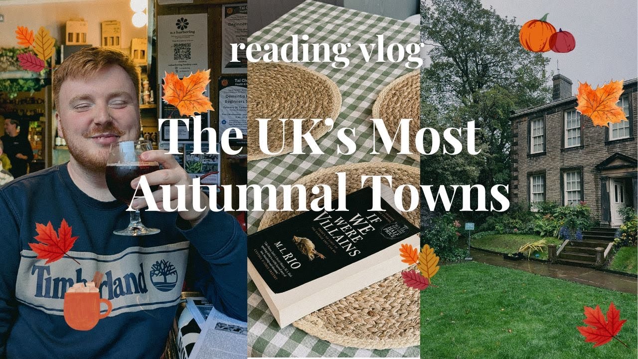 Autumn Magic in Yorkshire’s Literary Towns 📚🍁 Reading Vlog