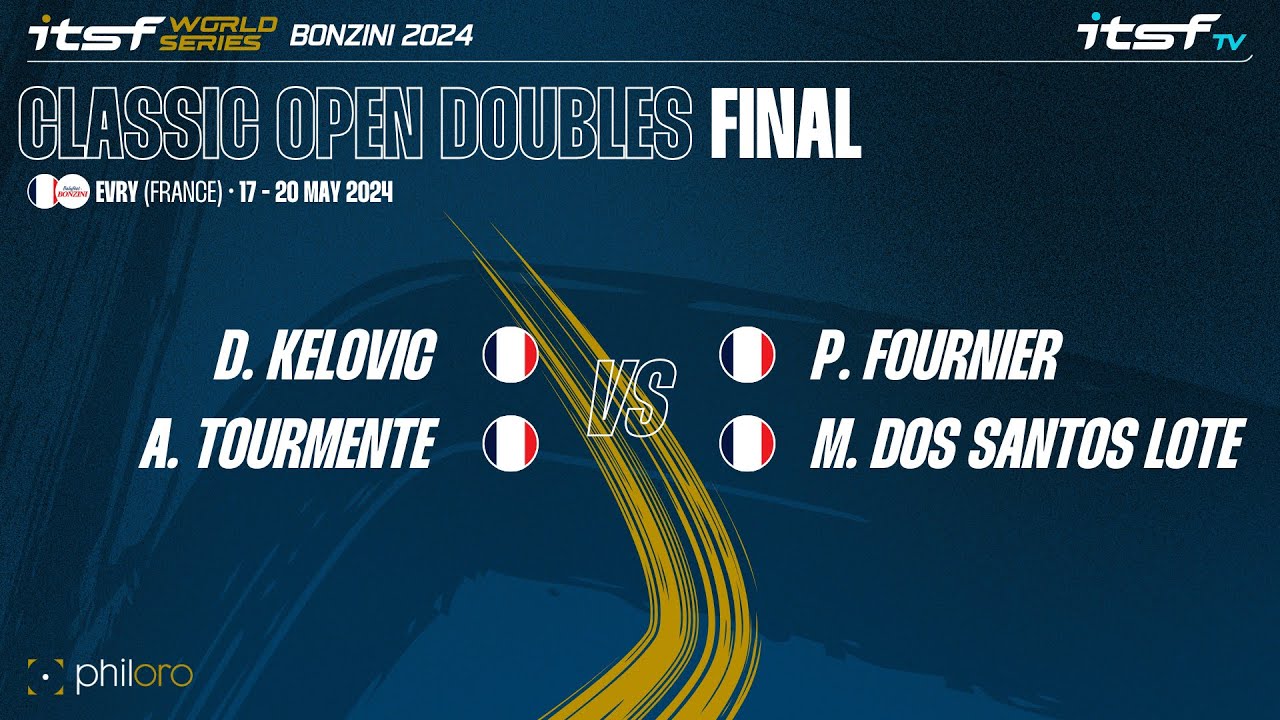 Kelovic/Tourmente vs Dos Santos Lote/Fournier - Final - ITSF WS Bonzini Classic Open Doubles
