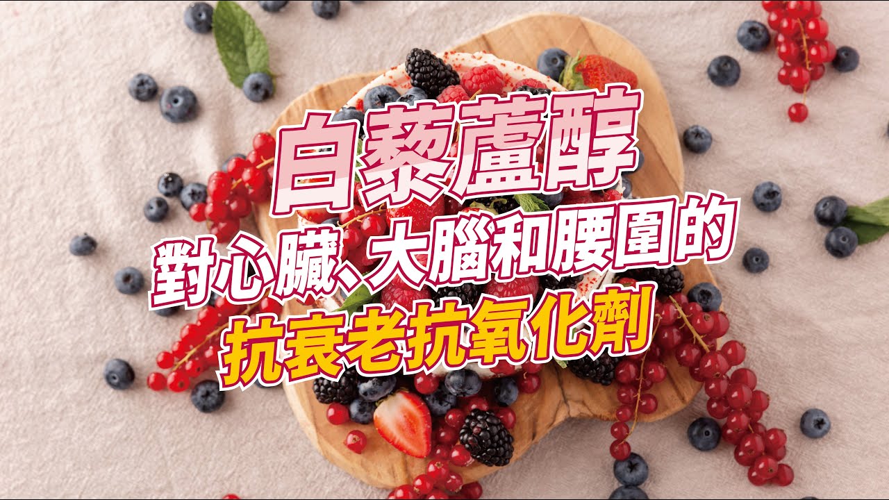 【美特好好問EP09】白藜蘆醇：對心臟、大腦和腰圍的抗衰老抗氧化劑｜MEDBRING美特健康