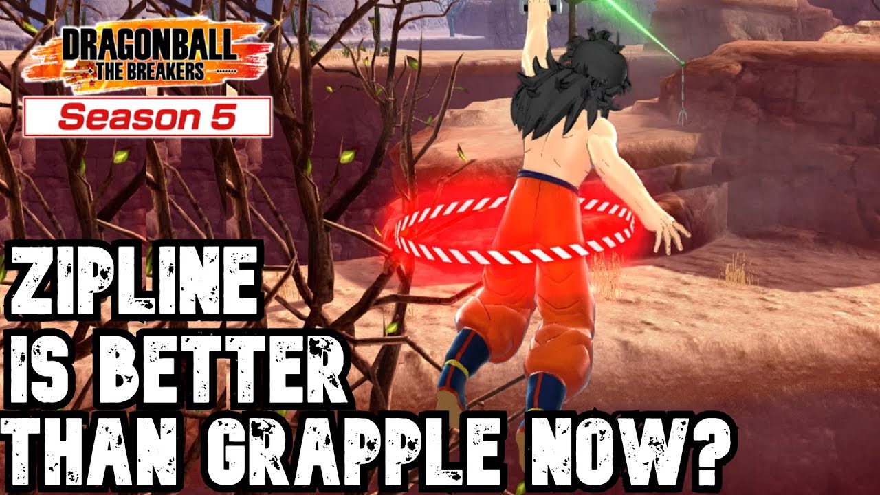 *NEW* Zipline BUFF Makes it Better Than Grapple?! - Dragon Ball The Breakers Season 5