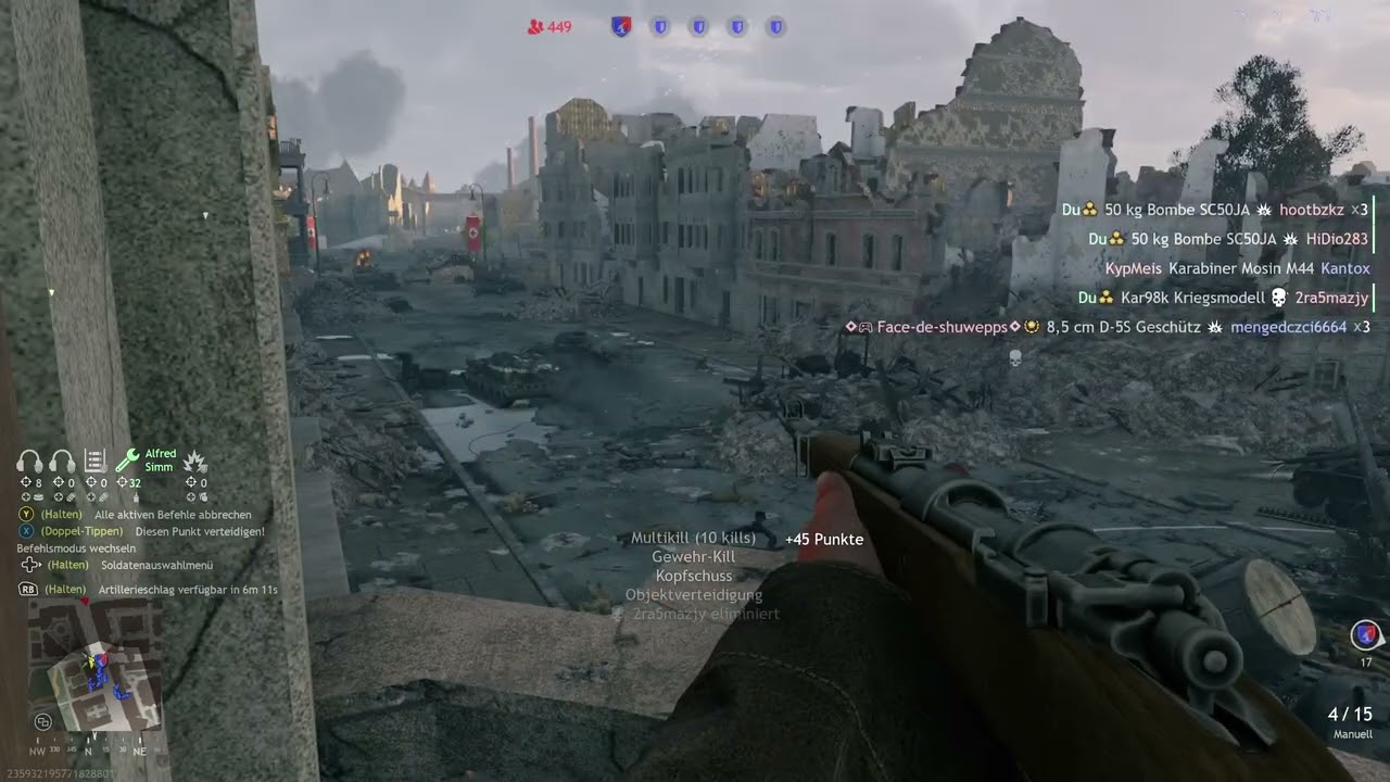 Endlisted Gameplay #02 Bomber Kills&Panzer Kills #enlisted #battleofberlin #2weltkrieg