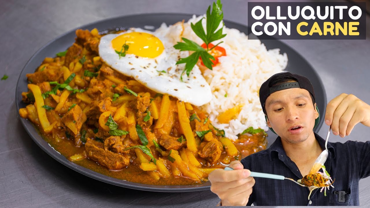 Delicioso Olluquito con Carne en un toque | Abelca