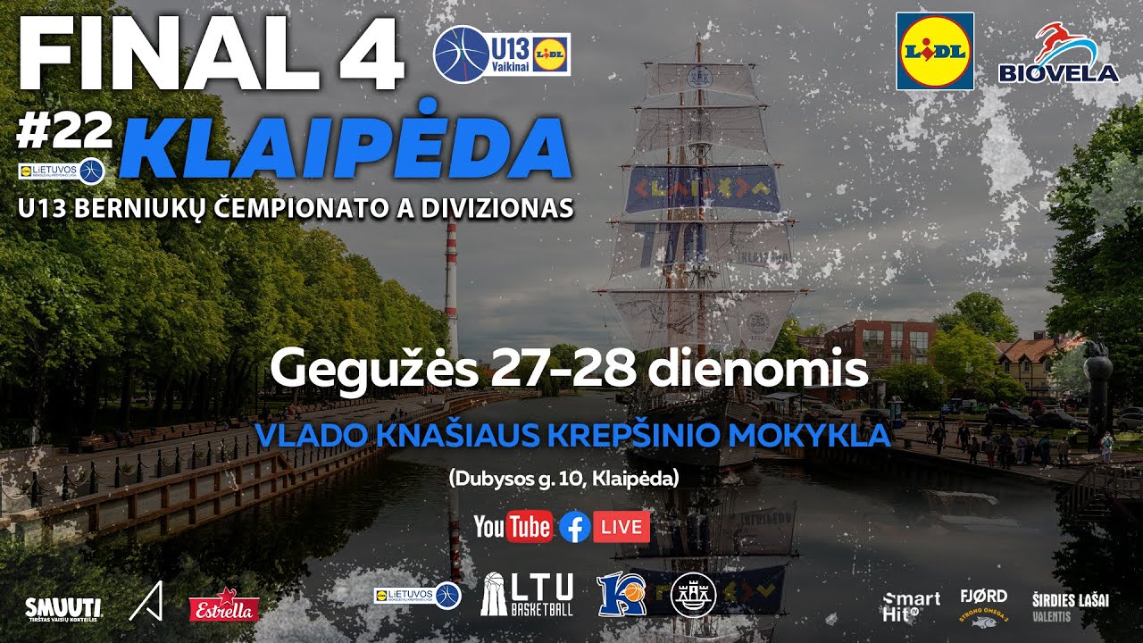 LIDLMKL: U13 Berniukų čempionato DIDYSIS FINALAS | V.Knašiaus KM I - Šiaulių KA „Saulė“ I