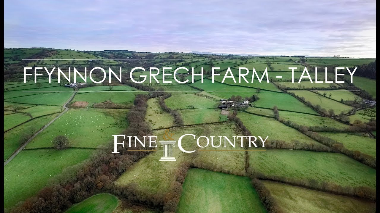 Farm For Sale - Ffynnongrech, Talley, Llandeilo, Carmarthenshire