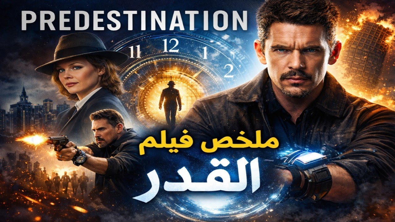 رجل يسافر عبر الزمن ليكتشف أنه الابن… والأم… والأب! | ملخص Predestination