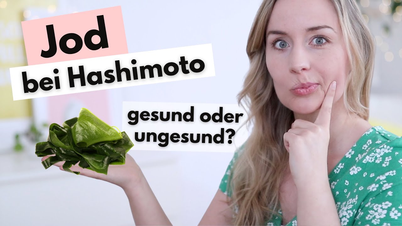 Jod bei Hashimoto: Essentiell oder gefährlich? (Jodmangel, Jodsalz, Schilddrüse) #fraghannah
