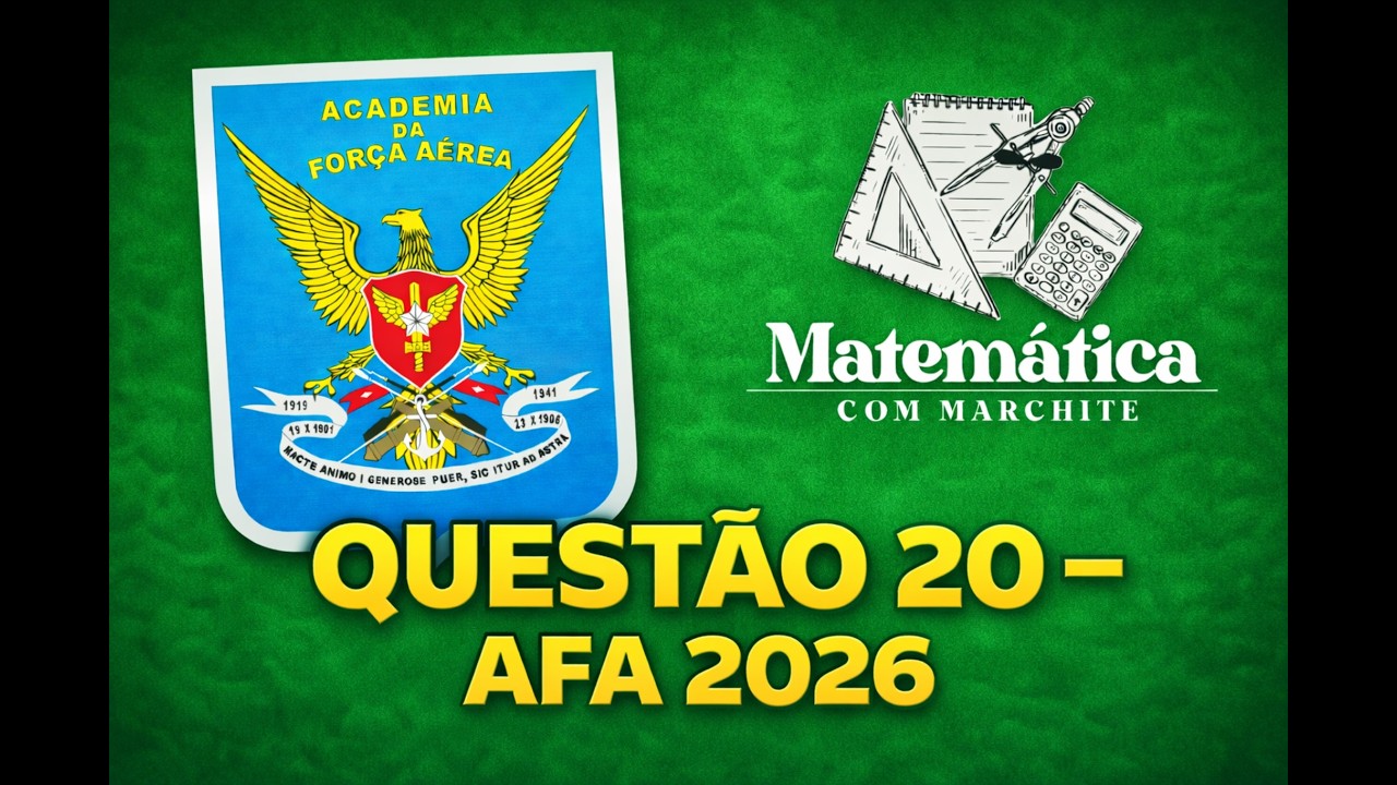 Questão 20/AFA2026-Versão A