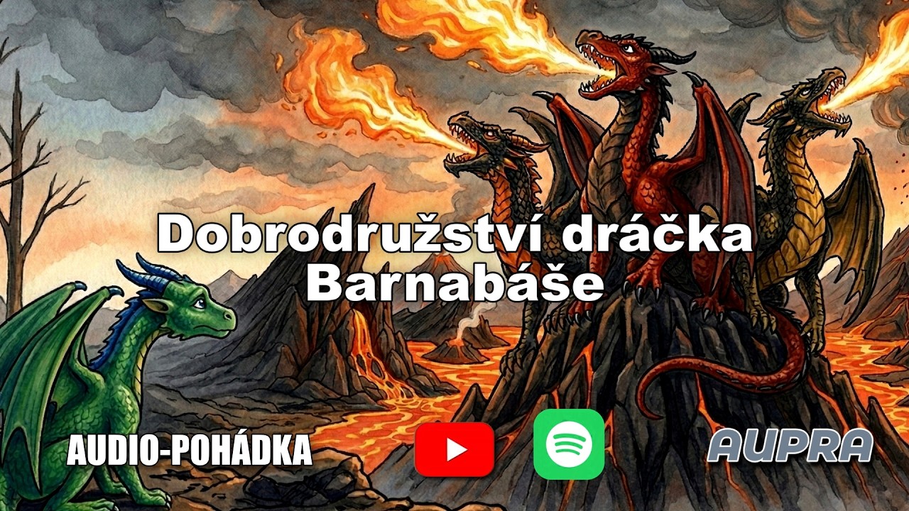 Pohádka🌙 | Dobrodružství dráčka Barnabáše