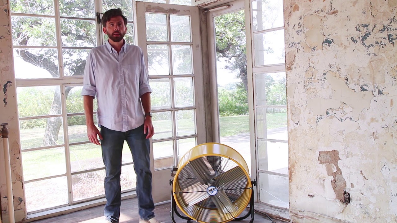 Flood Care Using Maxx Air Fans