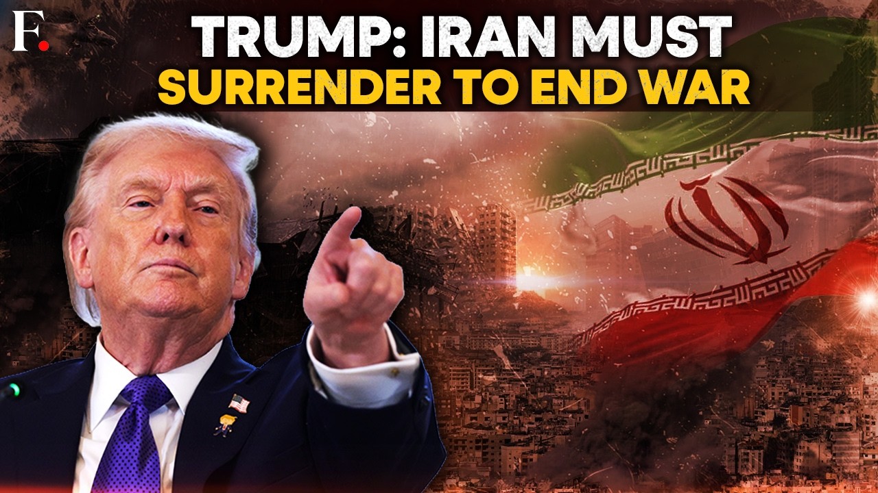 West Asia War: Trump Demands Iran's 