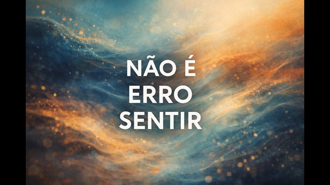 Não É Erro Sentir | música autoral sobre seguir em frente