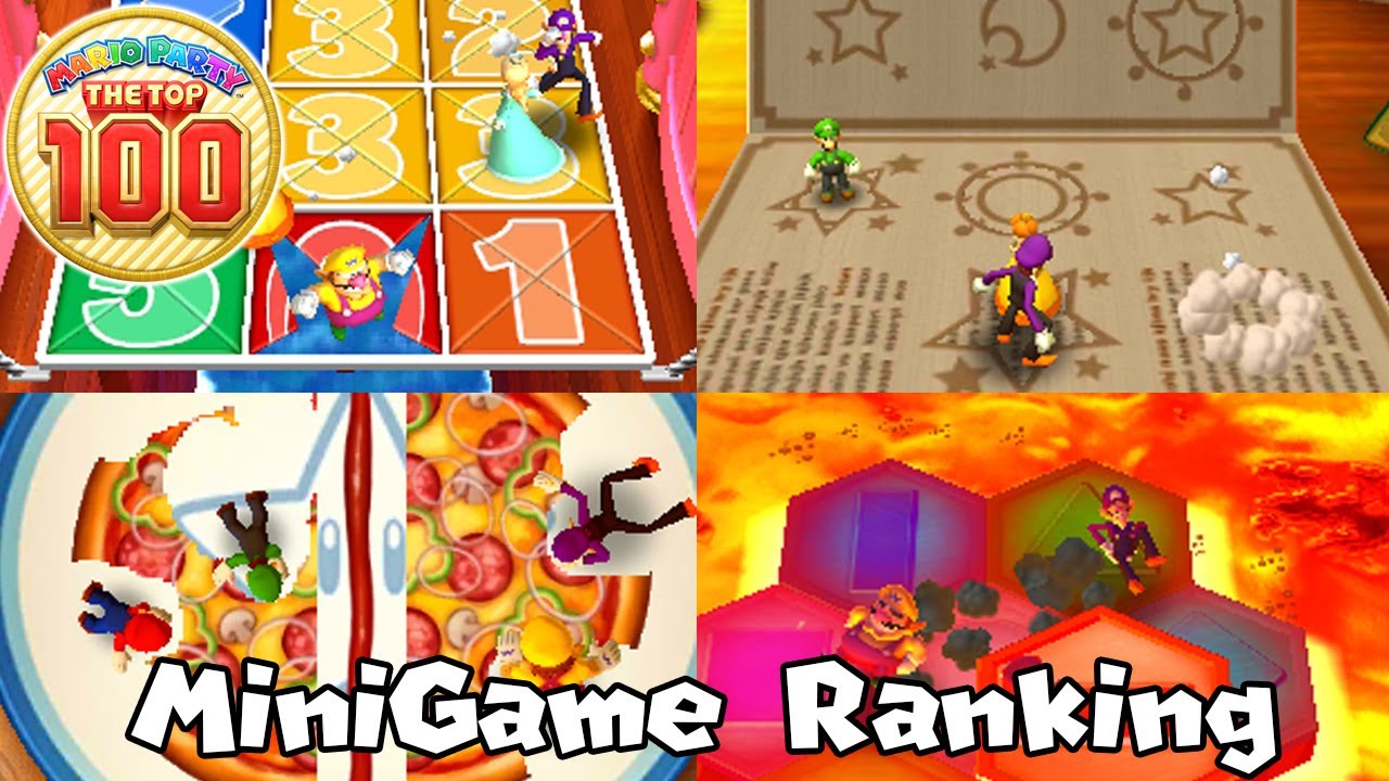Mario Party: The Top 100 - Full MiniGame Rankings