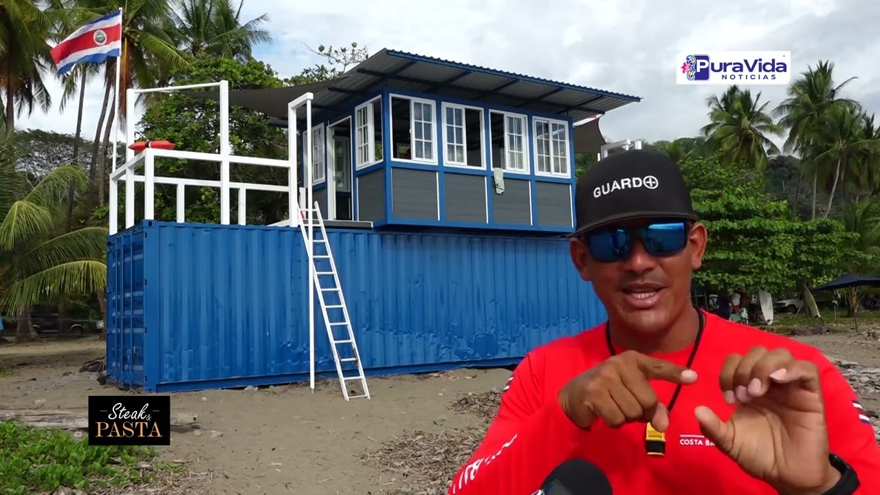 GUARDAVIDAS COSTA BALLENA ESTRENA TORRE DE VIGILANCIA EN DOMINICAL
