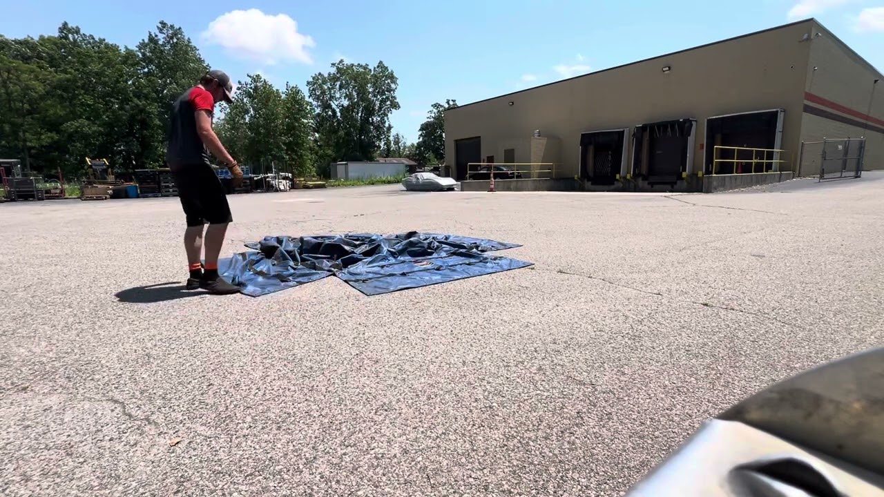 ROSS TOWING: How to fold a Coil tarp
