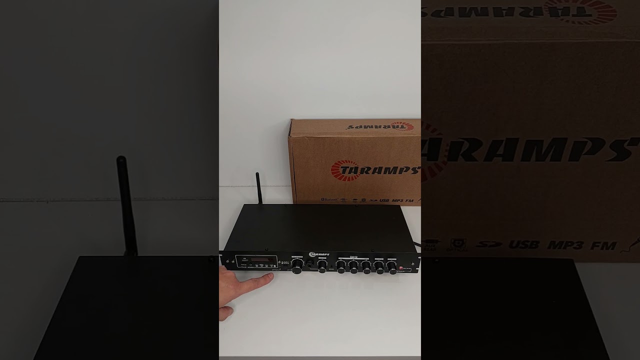#SHORTS - PRESENTACION RECEIVER TARAMPS THS6000 - 4 CANALES 100WRMS 2OHMIOS