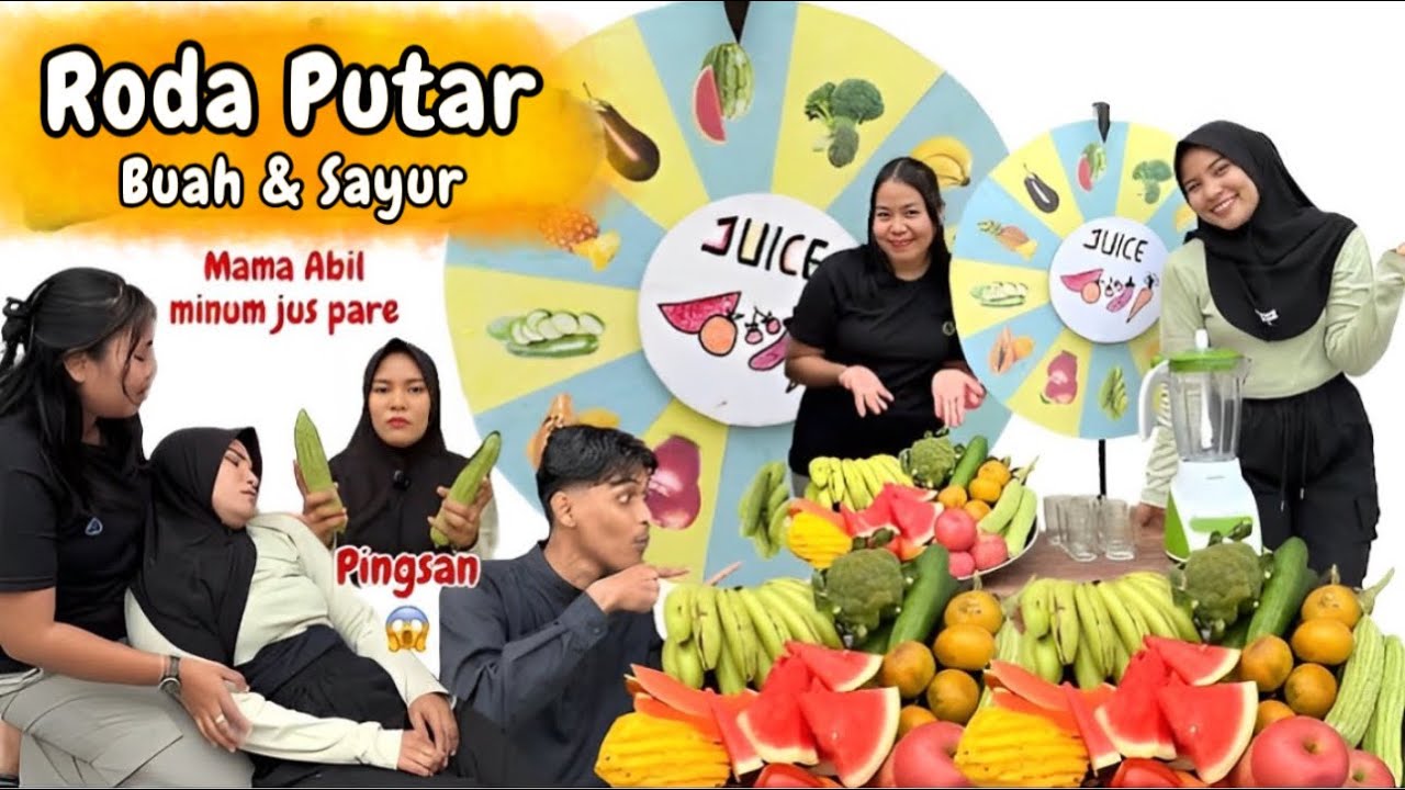 Game Spin Buah & Sayur || Mama Abil Pingsan‼️