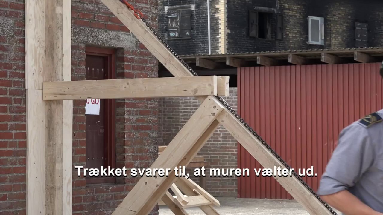 Test af afstivning - (ses med lyd)