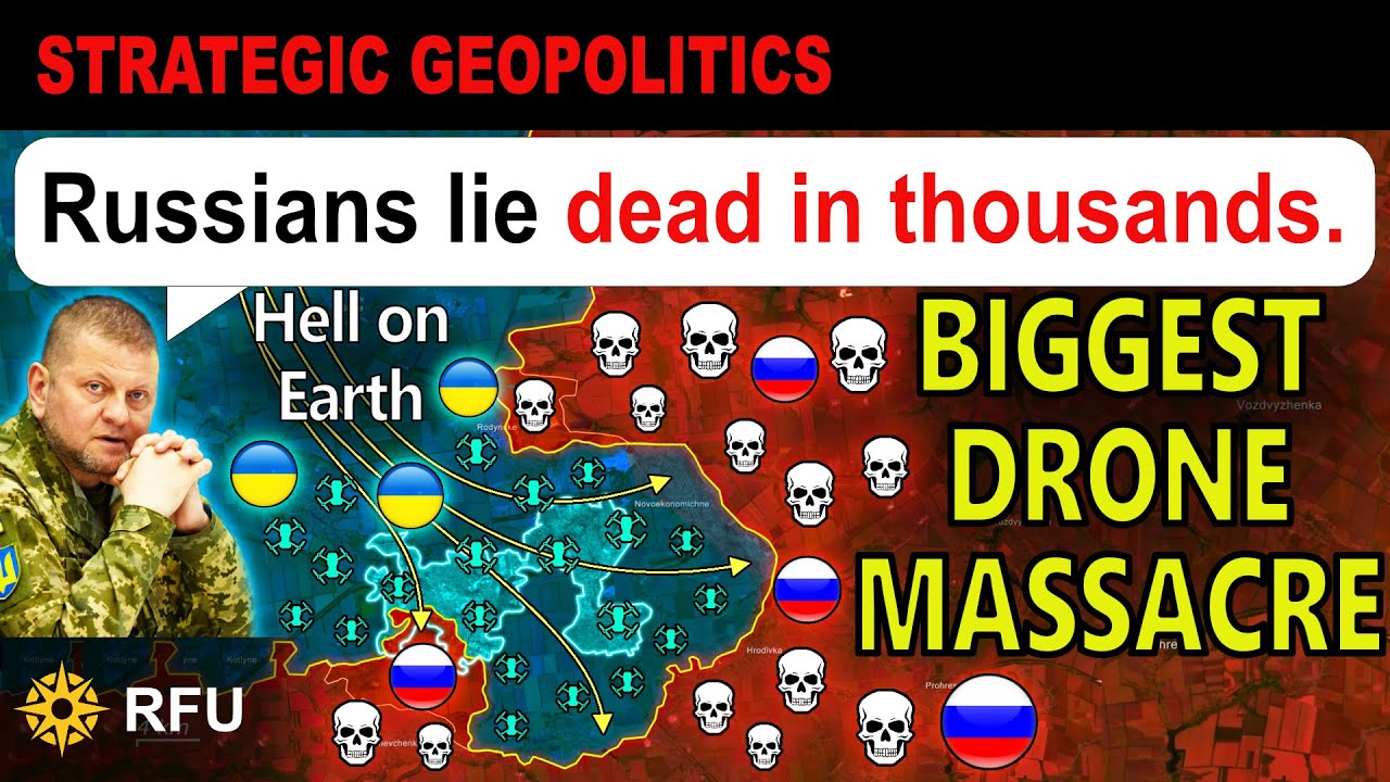 Russian soldiers broadcast a complete nightmare of what is going on in Pokrovsk drone war