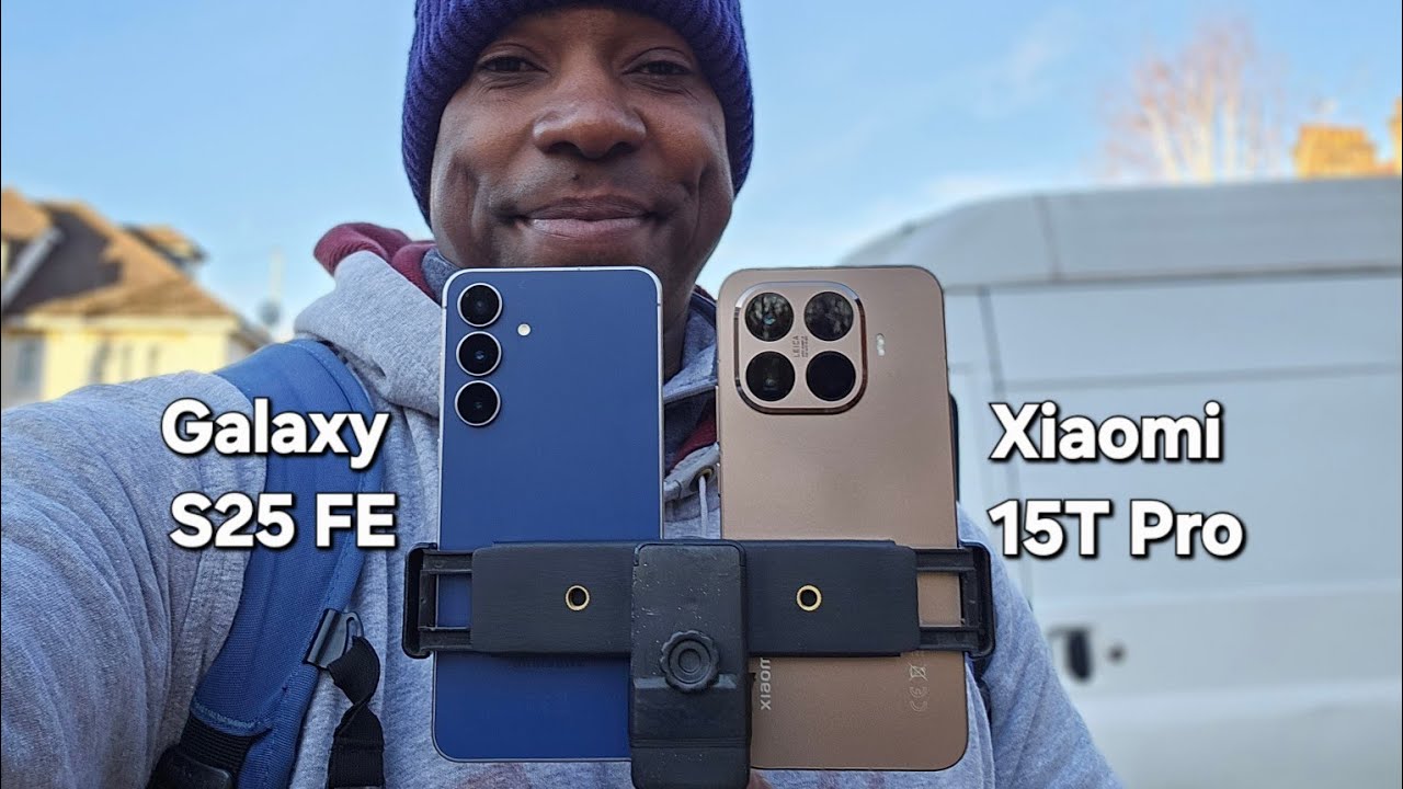 Тест камеры Xiaomi 15T Pro и Galaxy S25 FE.