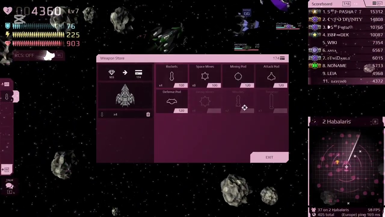 EOT+FX vs S2F+BT CLAN | Starblast