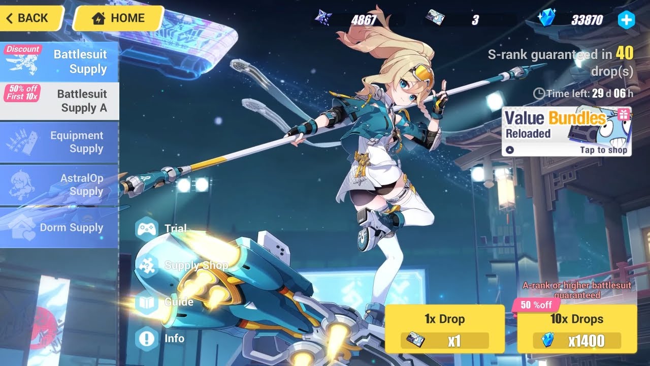 Honkai Impact 3 V8.0 Gacha Time!