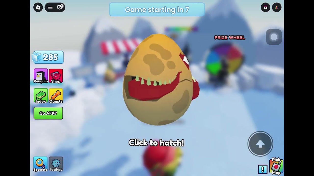 Playing Roblox knockout 