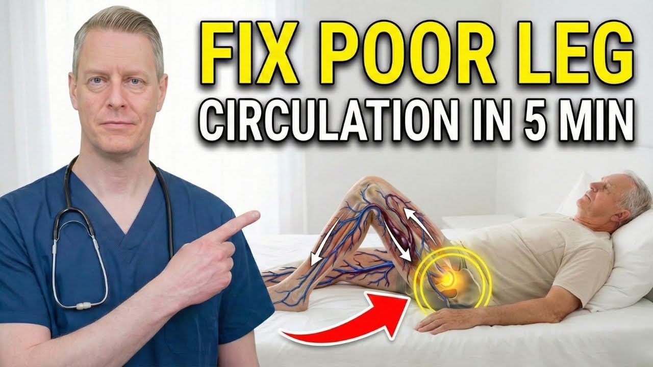 Surgeon Reveals: This 5-Minute Exercise Improves Poor Leg Circulation After 60