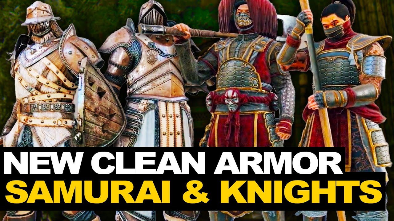 New Armor Variants For Samurai, Knights & Highlander | For Honor Y7S3 DECEIT