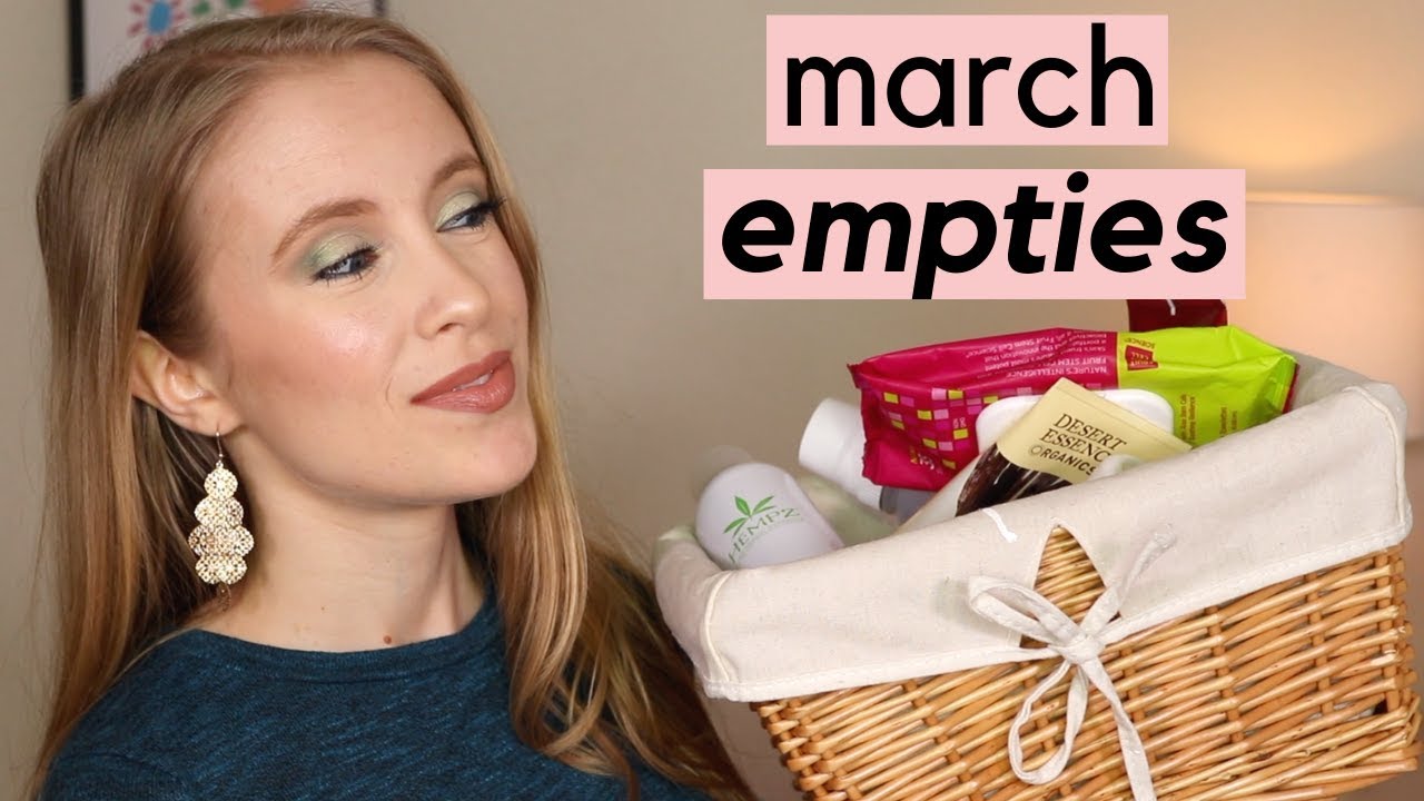 MARCH EMPTIES | Products I Used Up