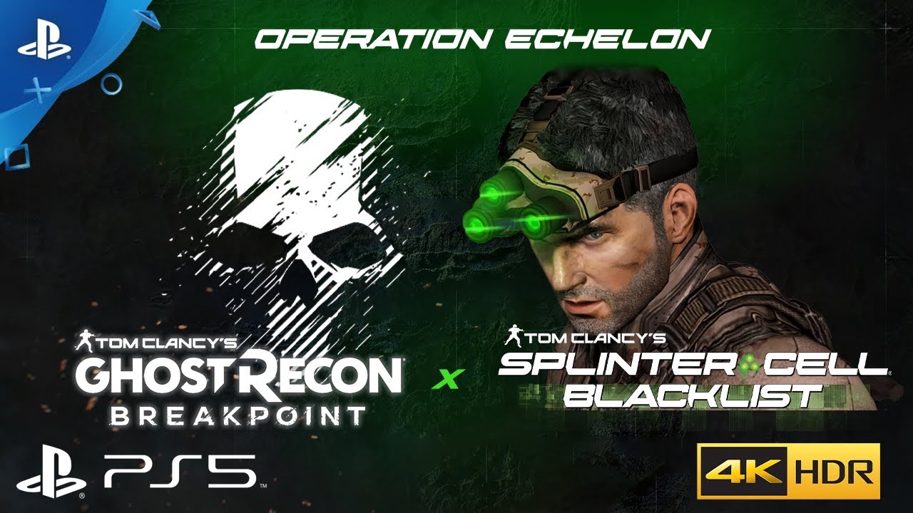 PS5: Sam Fisher - Operation Echelon - Milsim - Only Stealth immersive - EXTREME - NO HUD - 4K 60 FPS