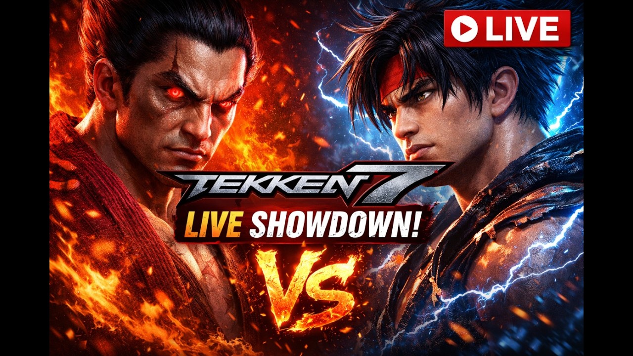 Tekken 7 LIVE 🔴 No Mercy Ranked | 10-Win Streak Challenge | Insane Clutches