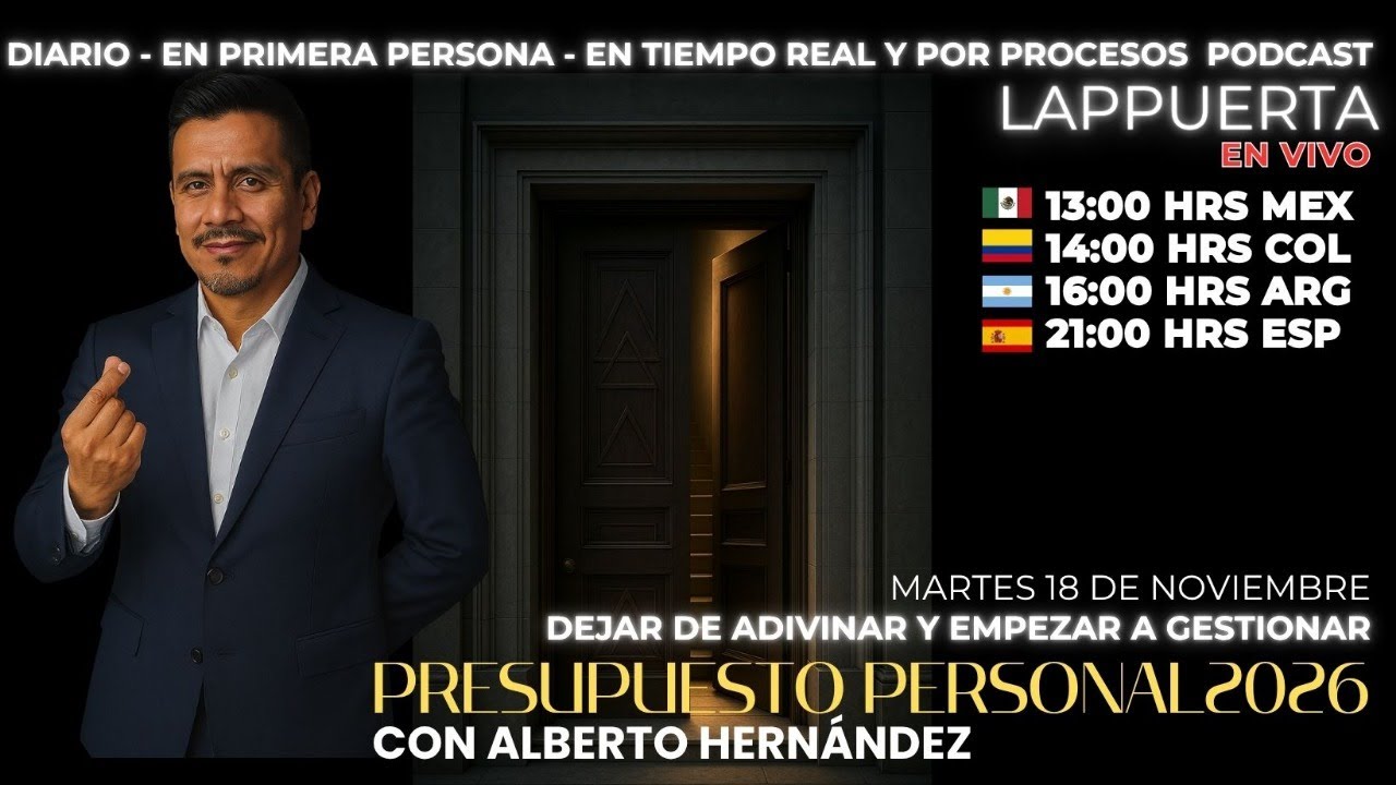 CÓMO EMPEZAR PRESUPUESTO PERSONAL 2026 - LAPPUERTA