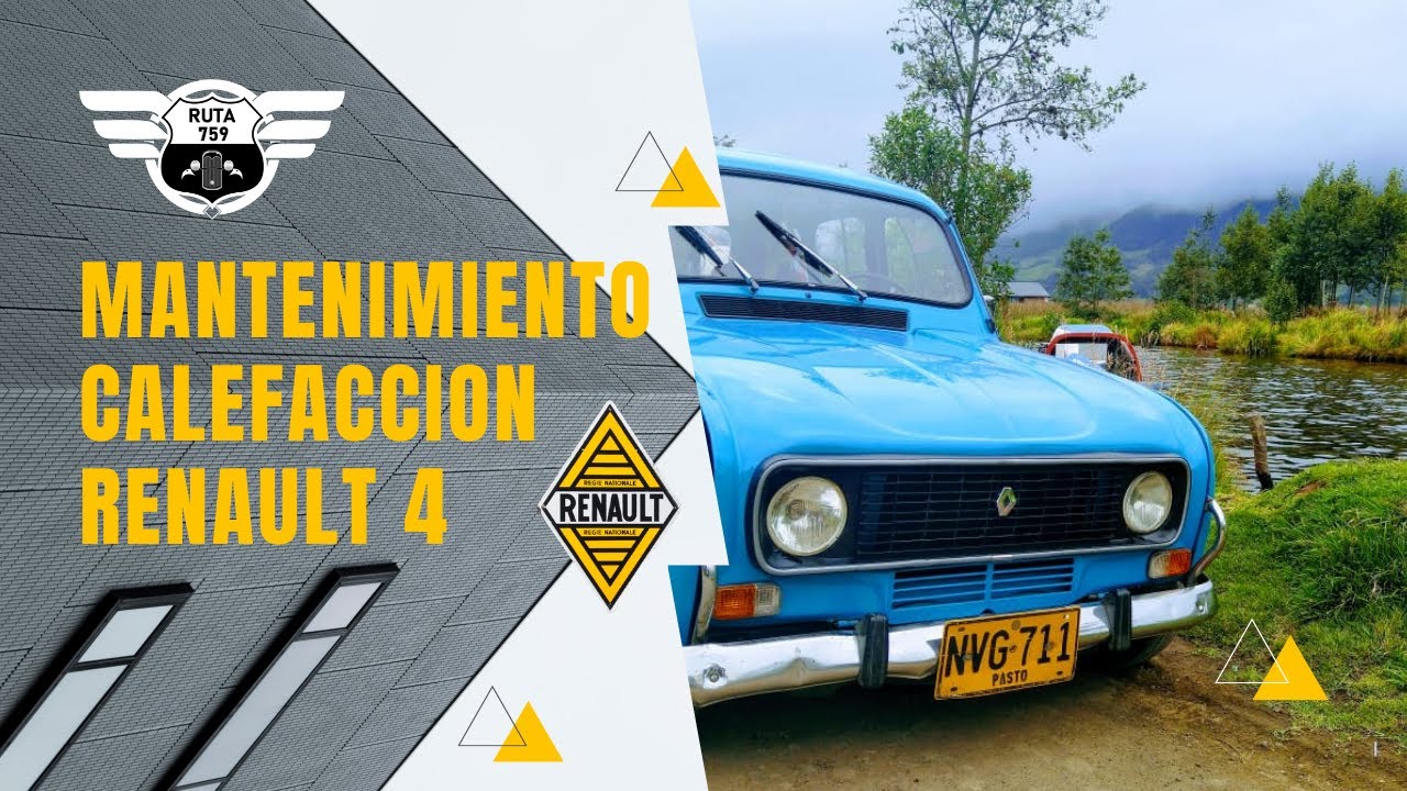 MANTENIMIENTO A LA CALEFACCION DEL RENAULT 4 ||