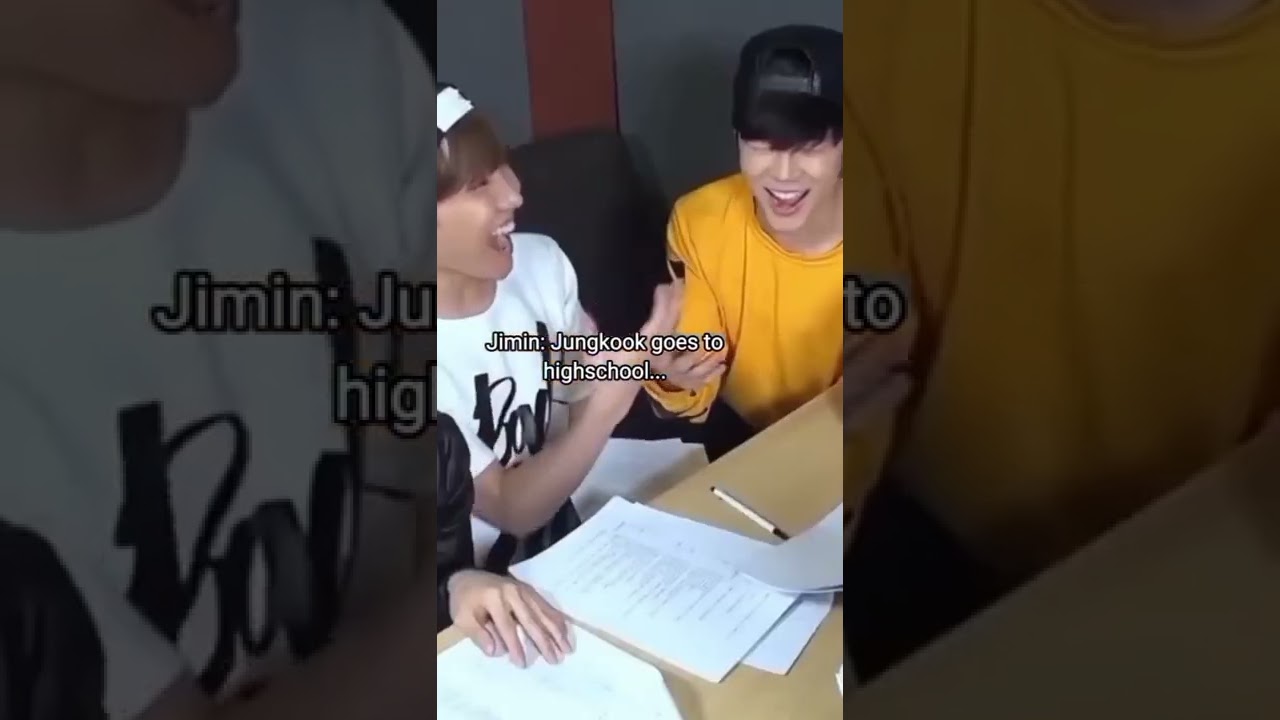 Jungkook goes to high school....