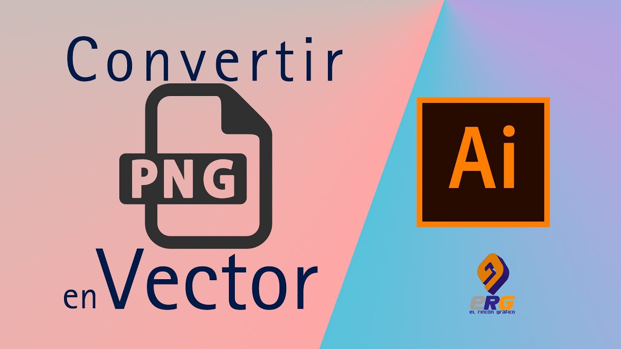 🥇Como Convertir un PNG en Vector Con Illustrator😍