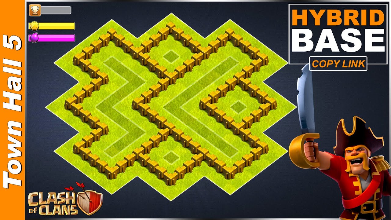 NEW BEST TH5 Base [FARMING/TROPHY] 2020 with Copy link | Town Hall 5 Base [DEFENSE] - Clash of Clans