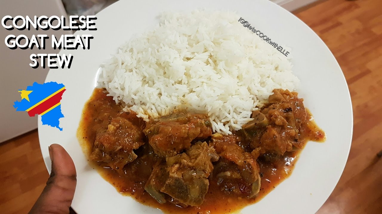 Суп нтаба я/ Рагу из козлятины/ Конголезская кухня