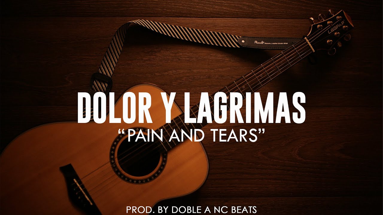 Dolor Y Lagrimas - Base de Rap Uso Libre | Instrumental Rap Romantico | Pistas de Rap 2025