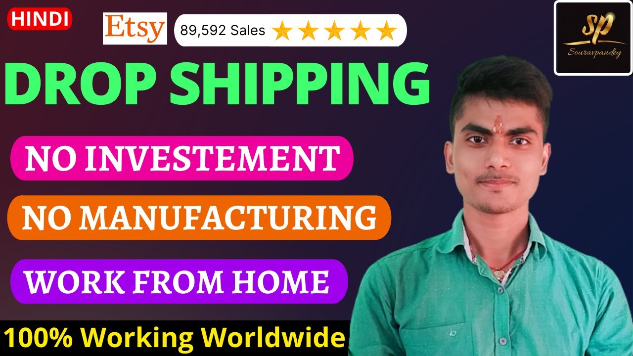 $3000 Etsy Drop Shipping - Make Money Online | Passive Income | No Shopify | Work From home