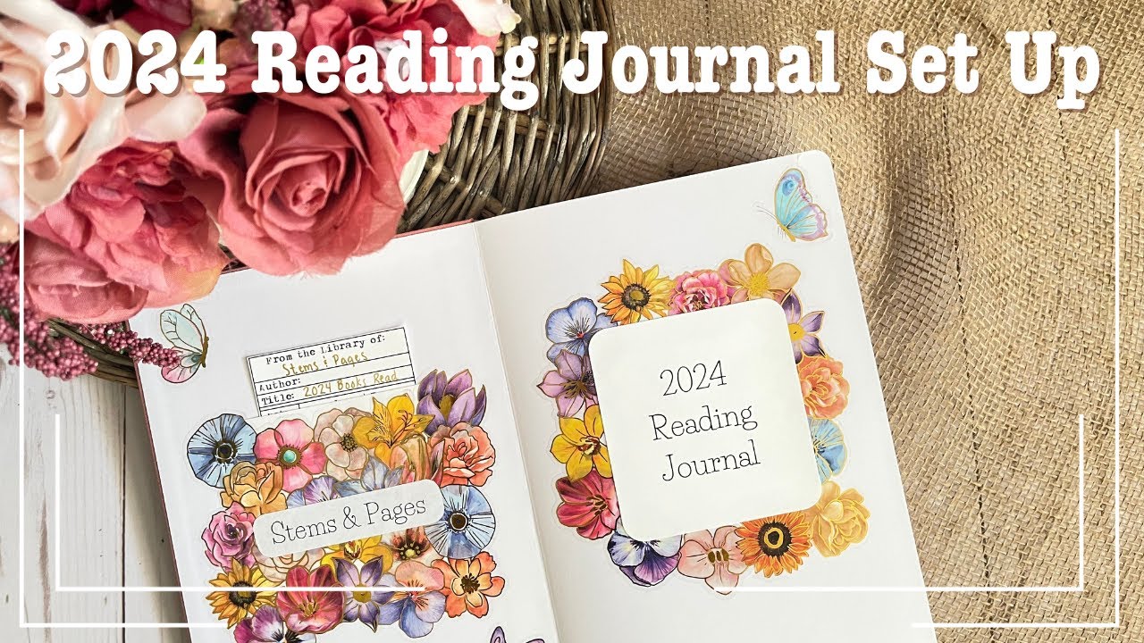 2024 Reading Journal Set Up