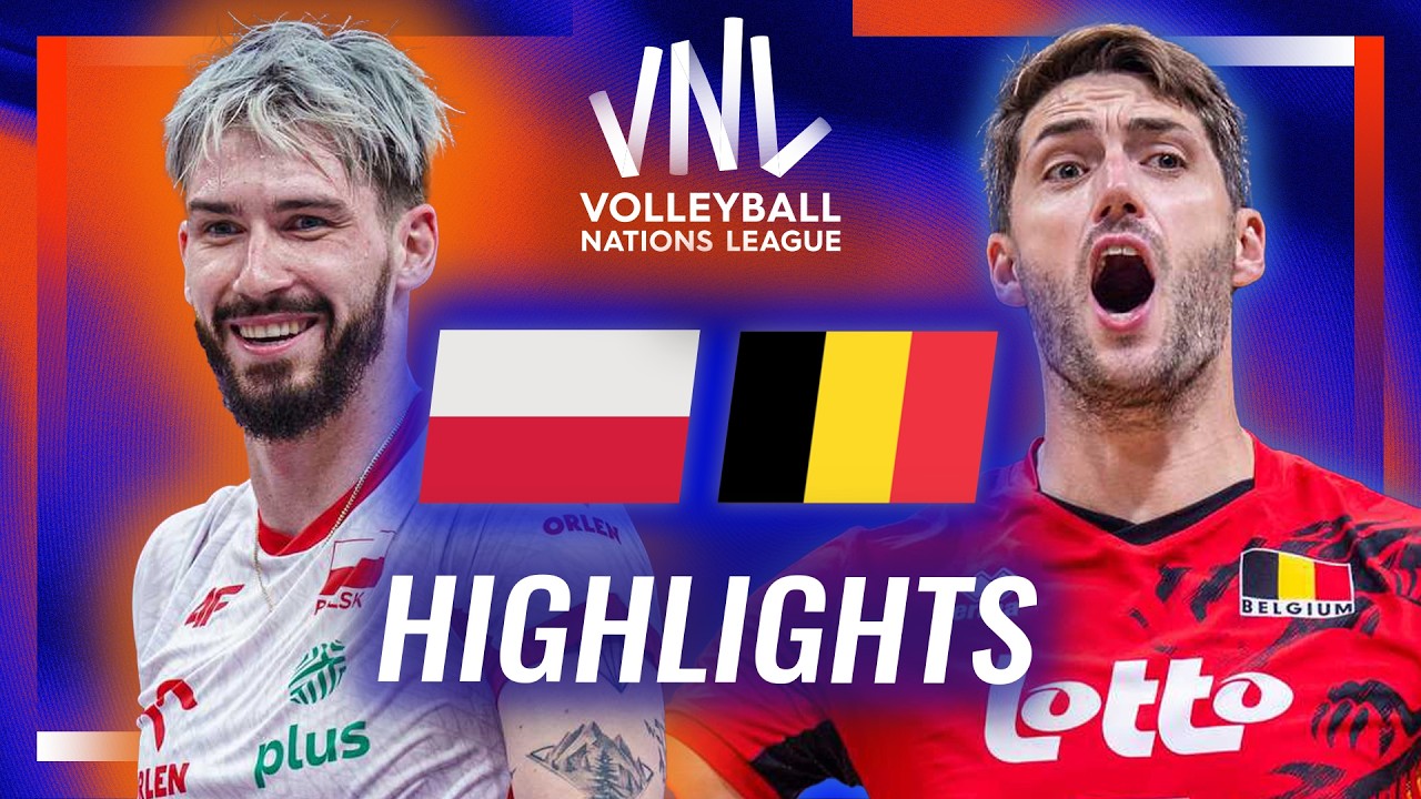 Polska 🇵🇱 kontra Belgia 🇧🇪 &ndash; Najważniejsze momenty | Tydzień 2 | Liga angielska mężczyzn 2026