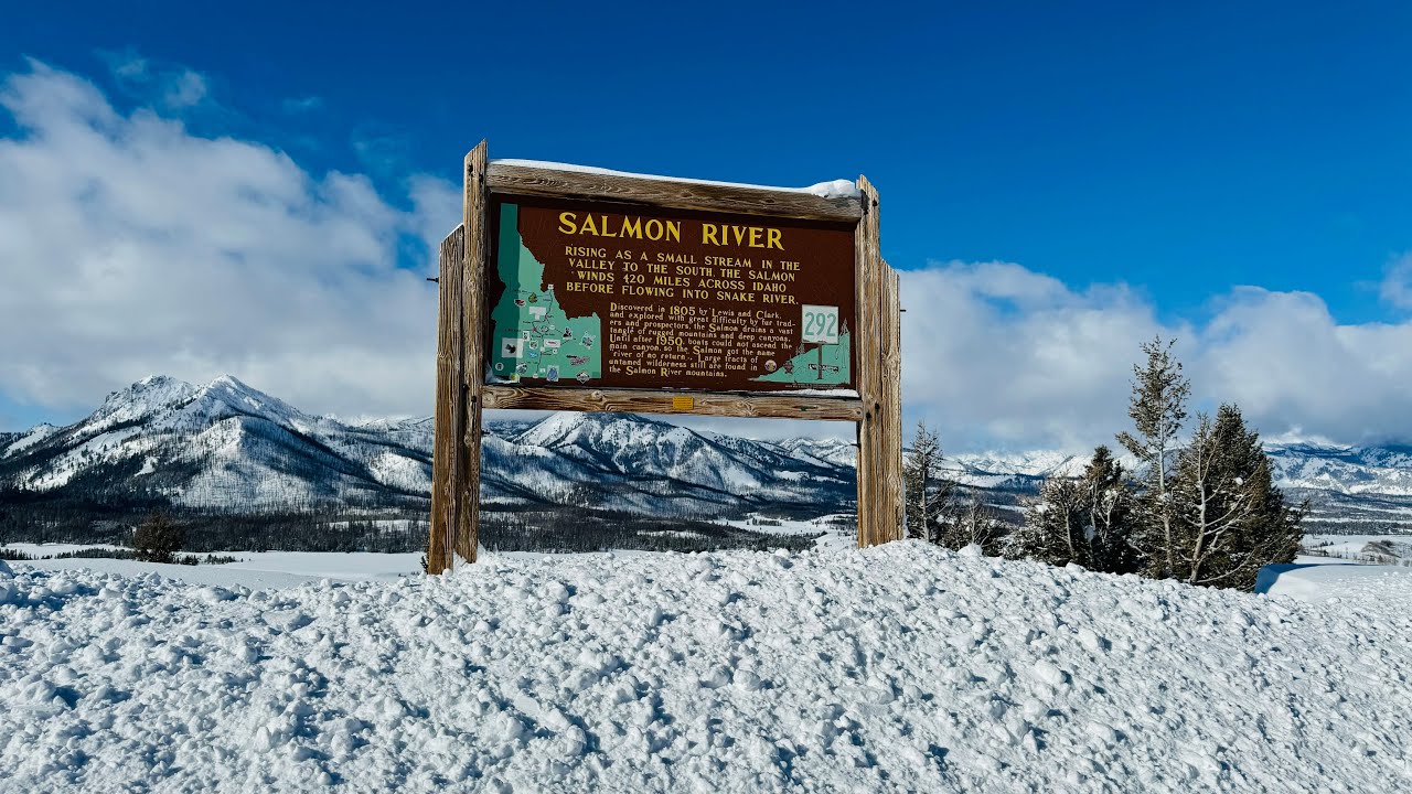 Salmon River Scenic Byway Road Trip, Idaho 4K