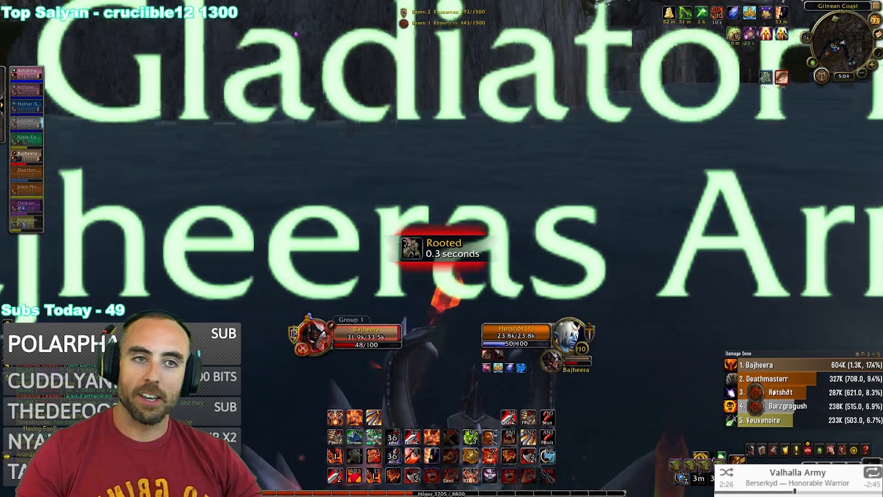 Bajheera - Is [DEATH WISH] Fury Still Good in BFA?! - WoW 8.0 Fury Warrior PvP