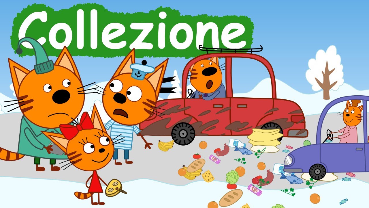 Dolci Gattini, Collezione di cartoni animati per bambini 🤩
