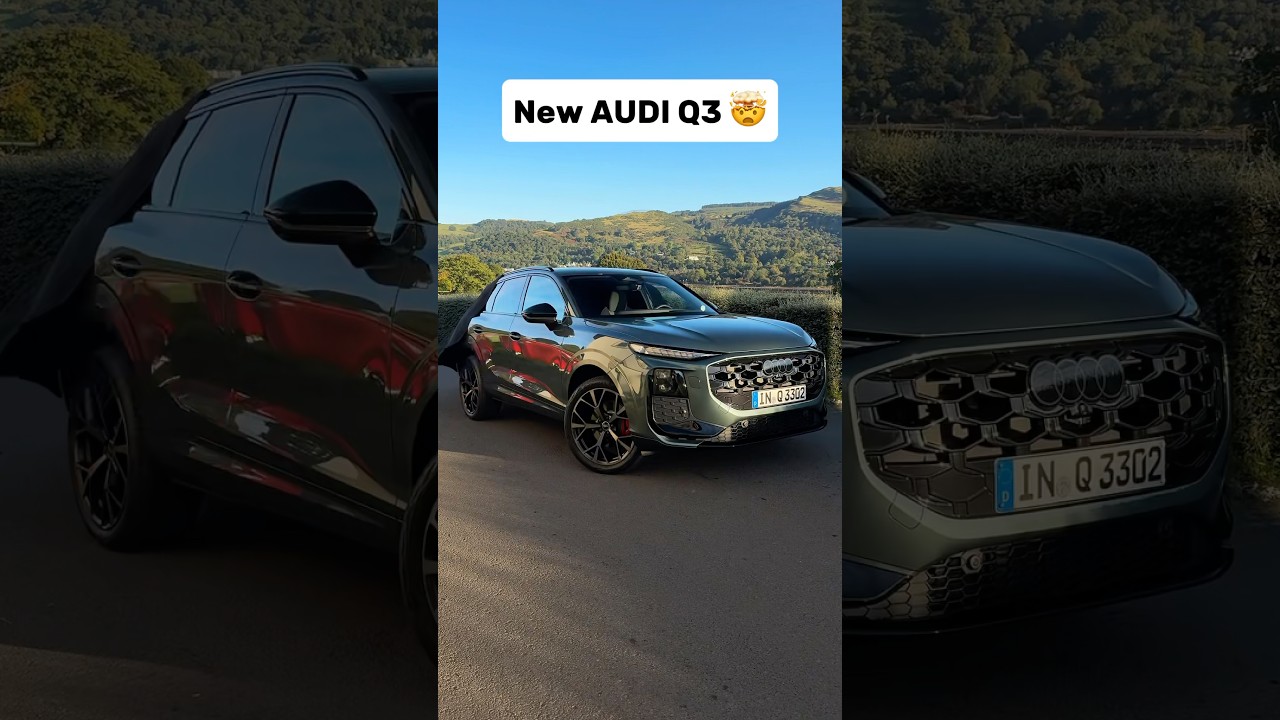 New AUDI Q3 SUV! 🔥 What do you think? 🤔 #audi #audiq3 #q3