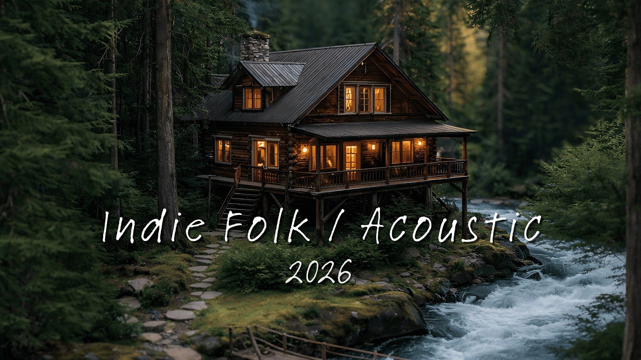 Indie Folk / Acoustic 2026 🌧️ | Gentle Guitar & Warm Ambience for Work & Concentration
