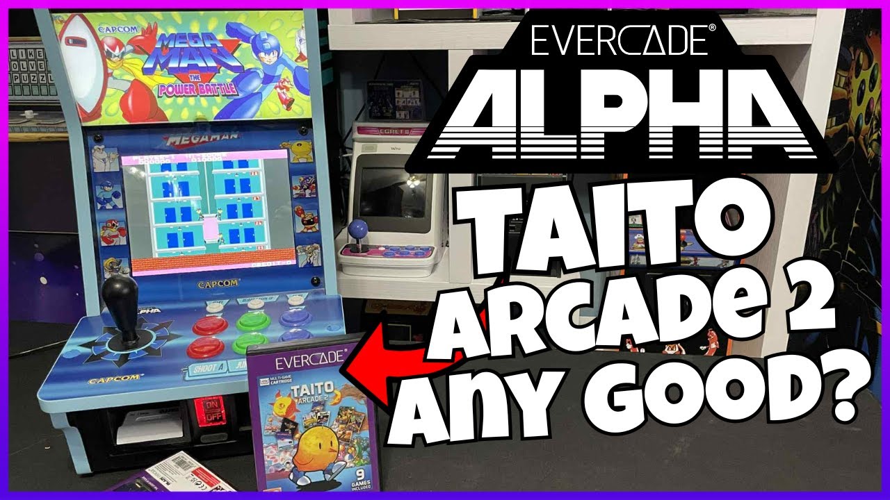 Evercade TAITO Arcade 2 в альфа-версии Evercade! Все 9 игр!