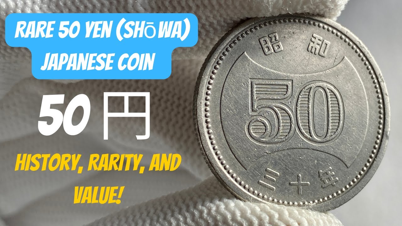 Old 50 Yen (Shōwa) Japanese Coin - Information and Values | JAPAN