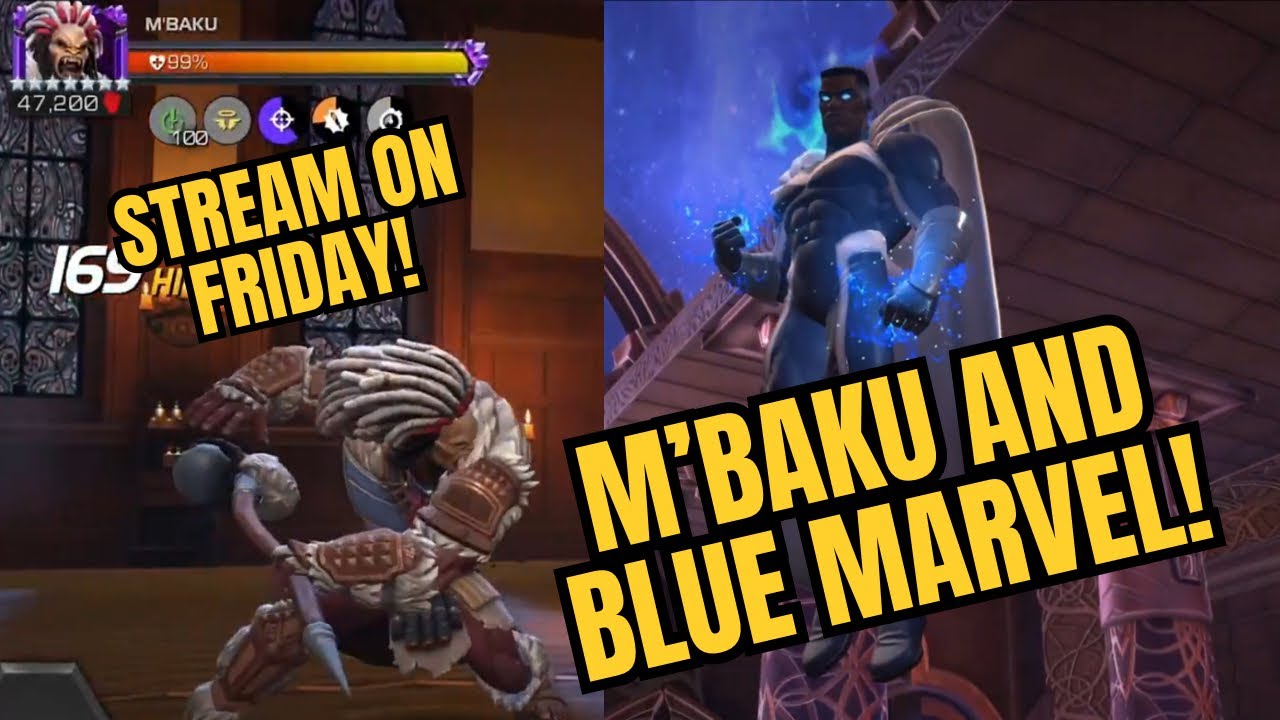 M'Baku And Blue Marvel Confirmed! Stream On Friday!